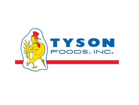 Big Red Tyson Foods Logo 1972